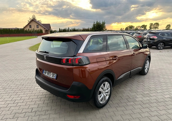 Peugeot 5008 cena 109900 przebieg: 139000, rok produkcji 2021 z Boguchwała małe 667
